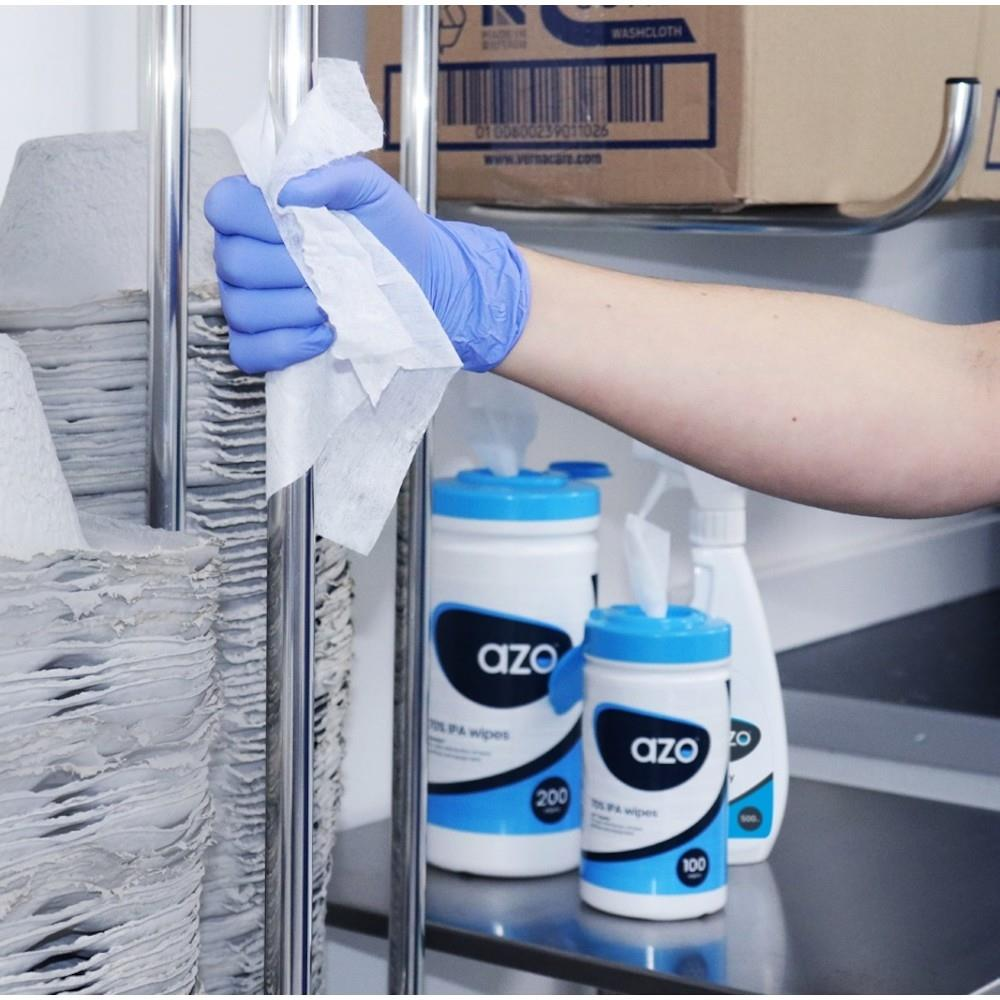 AZO DISINFECTANT WIPES, PACK OF 100