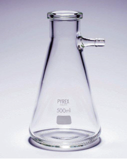 BUCHNER FLASK, PYREX WITH SIDE ARM 100ML